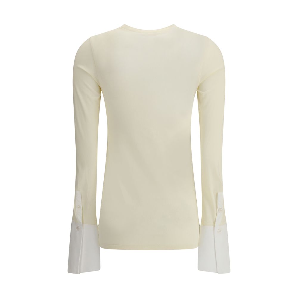 Darkpark Cream Cotton Shirt - Image 2