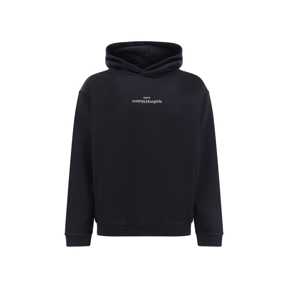 Margiela Black Cotton Sweatshirt - Image 2