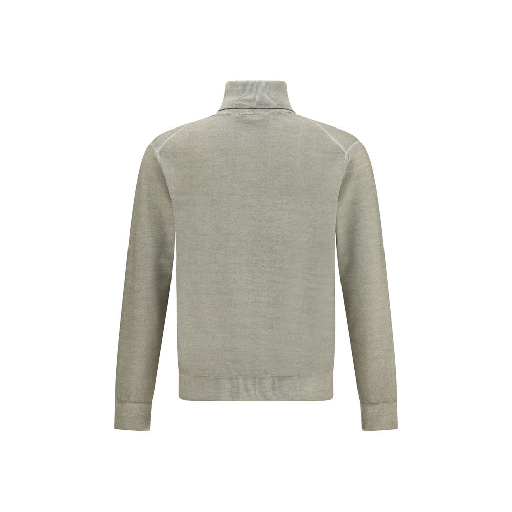 Cruciani Bicolor Wool Turtleneck - Image 2