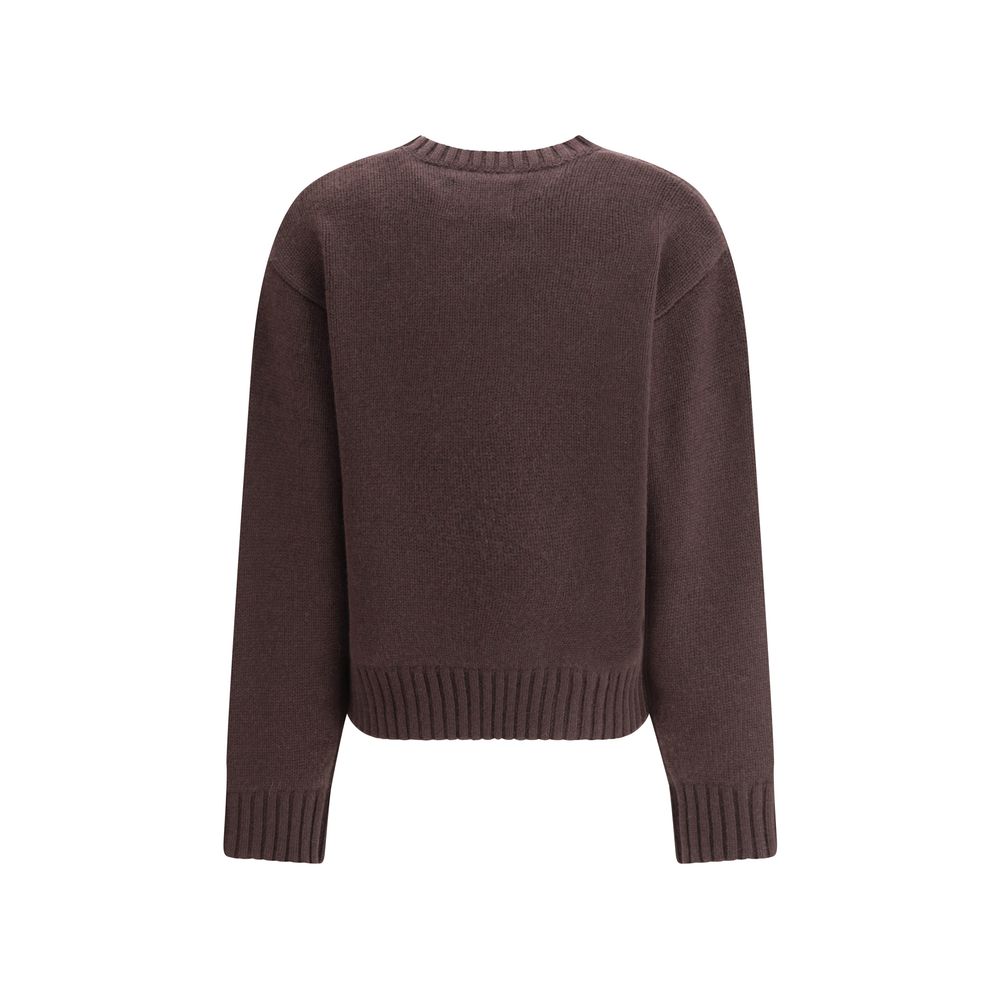 Extreme Cashmere Brown Cashmere Cashmere Sweater - Image 2