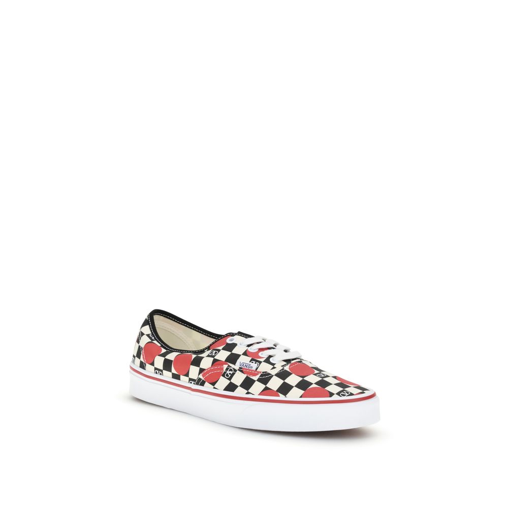 Valentino Garavani Multicolor Cotton Low Top Sneakers - Image 2