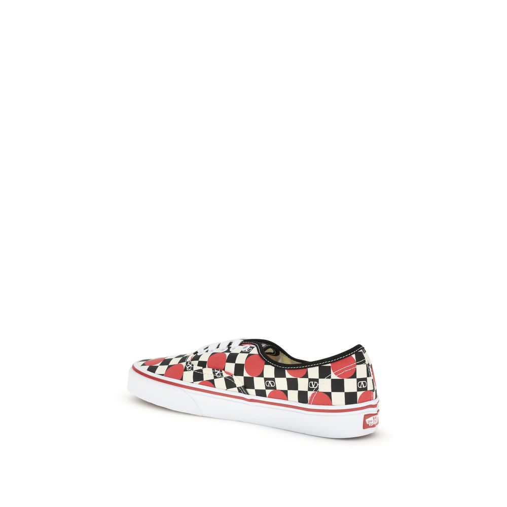 Valentino Garavani Multicolor Cotton Low Top Sneakers - Image 3