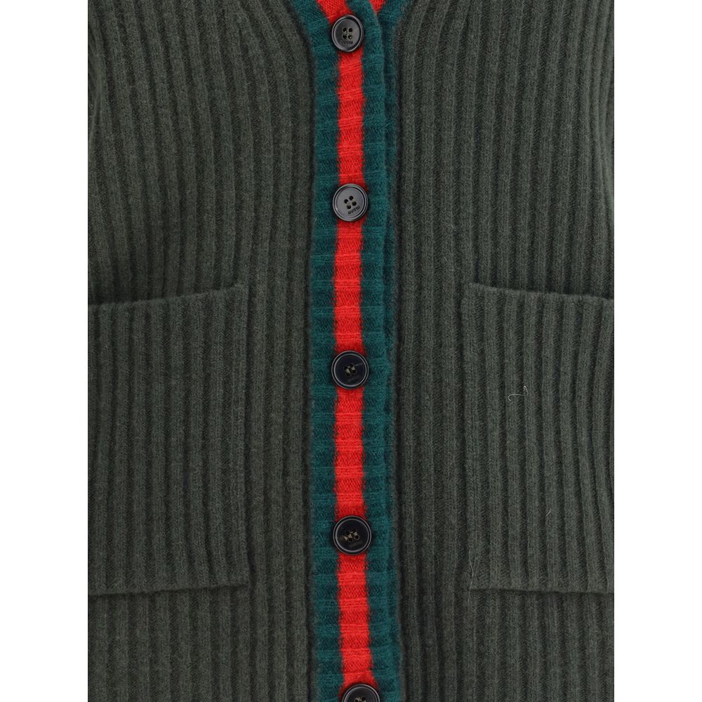 Gucci Bicolor Wool Sleeveles Sweater - Image 3