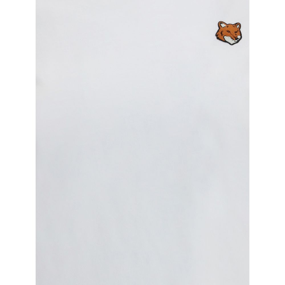 Maison Kitsuné White Cotton T-Shirt - Image 3