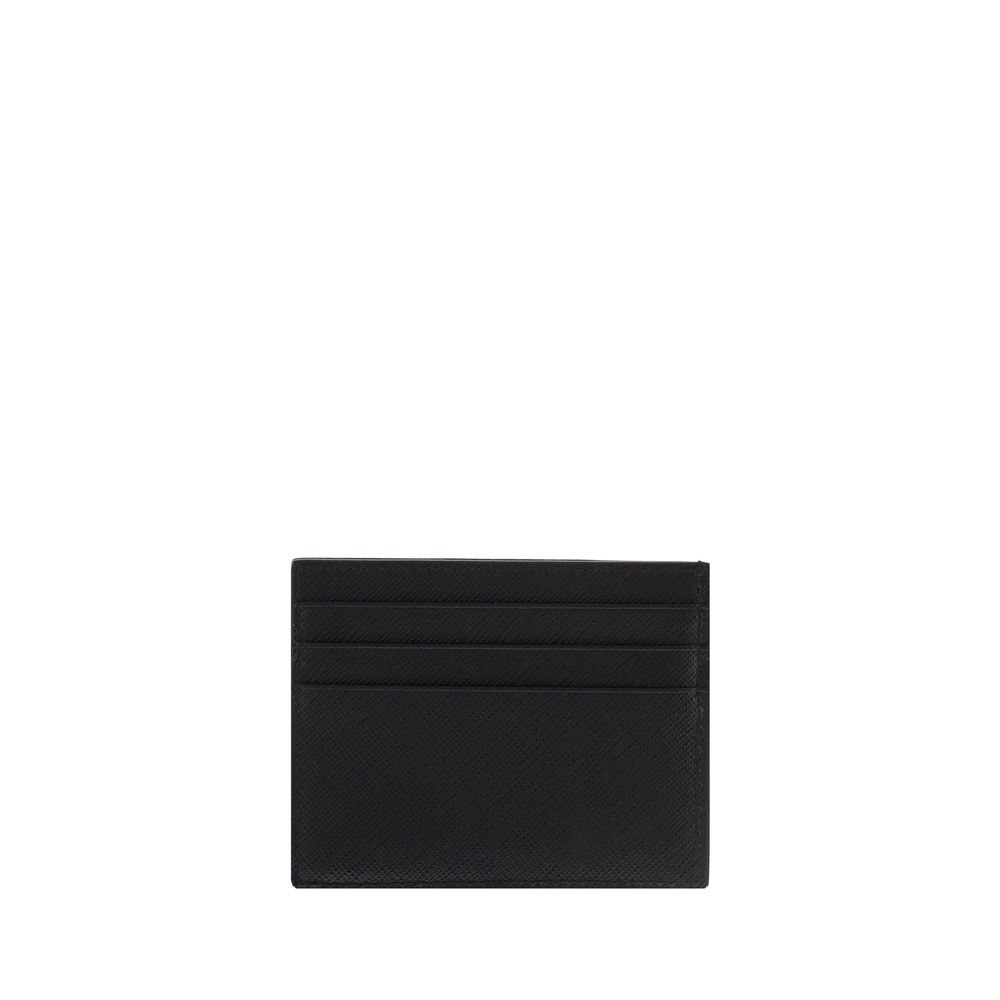 Prada Black Calf Leather Bos Taurus Wallet - Image 2