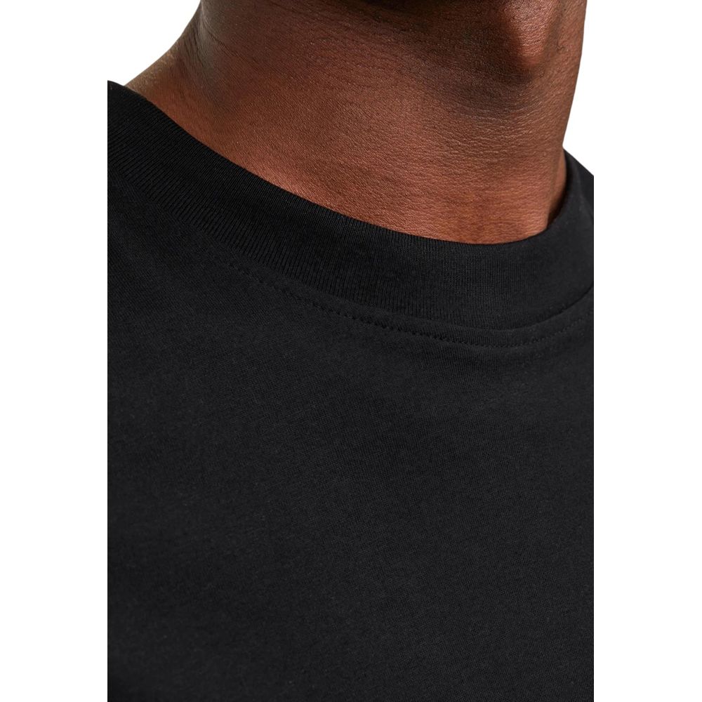 Jack Jones Black Cotton T-Shirt - Image 5