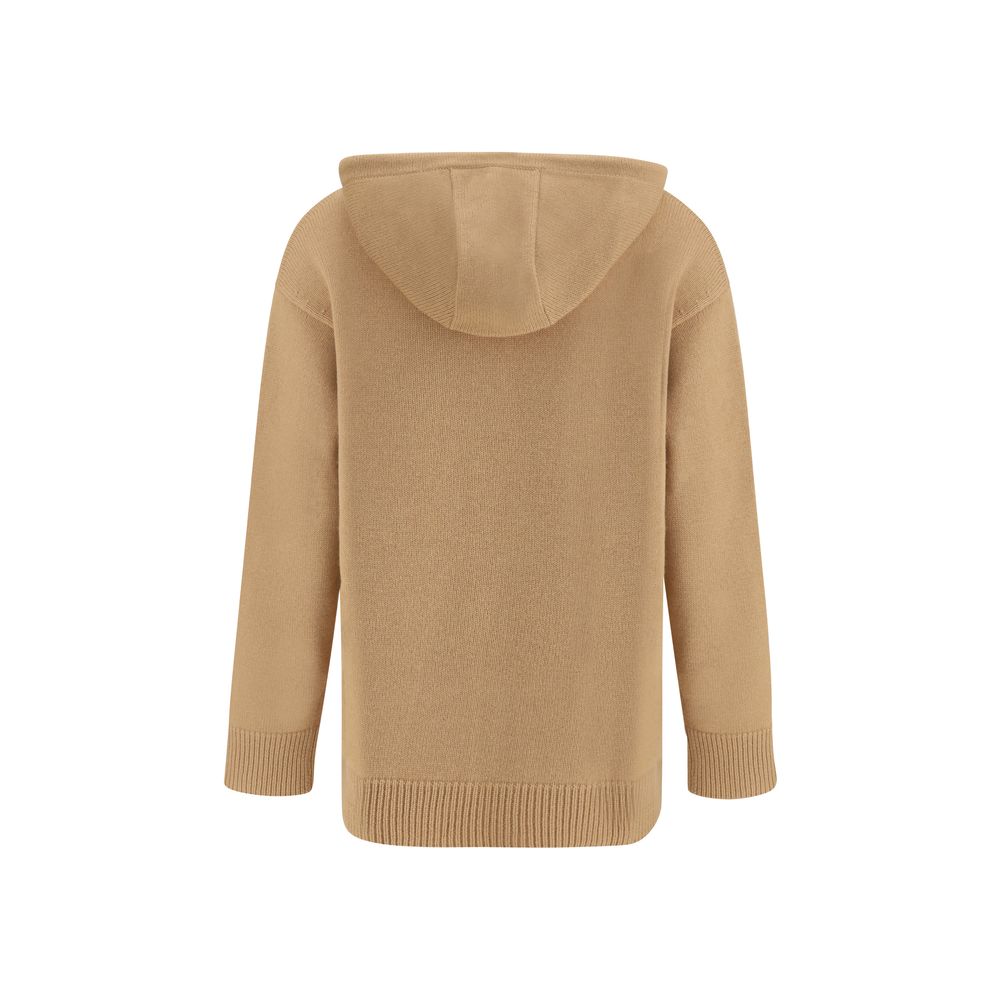 Max Mara Beige Wool Hoodie - Image 2