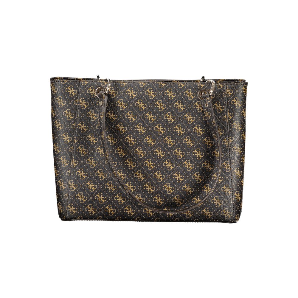 Guess Jeans Marrone Poliuretano Women Handbag - Image 2