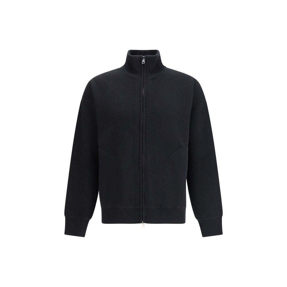 Roberto Collina Black Wool Sweatshirt