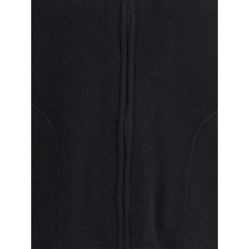 Roberto Collina Black Wool Sweatshirt - Image 3