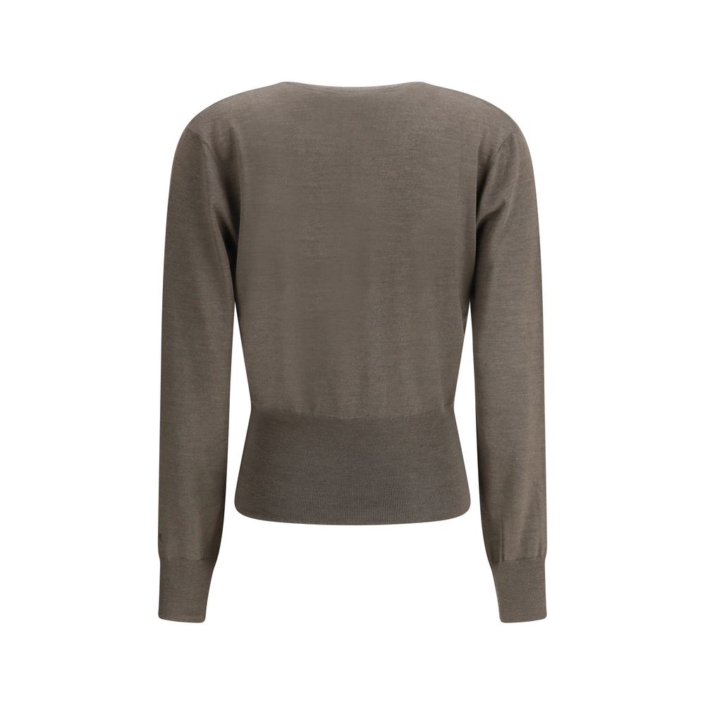 Fendi Brown Cashmere Cashmere Sweater - Image 2