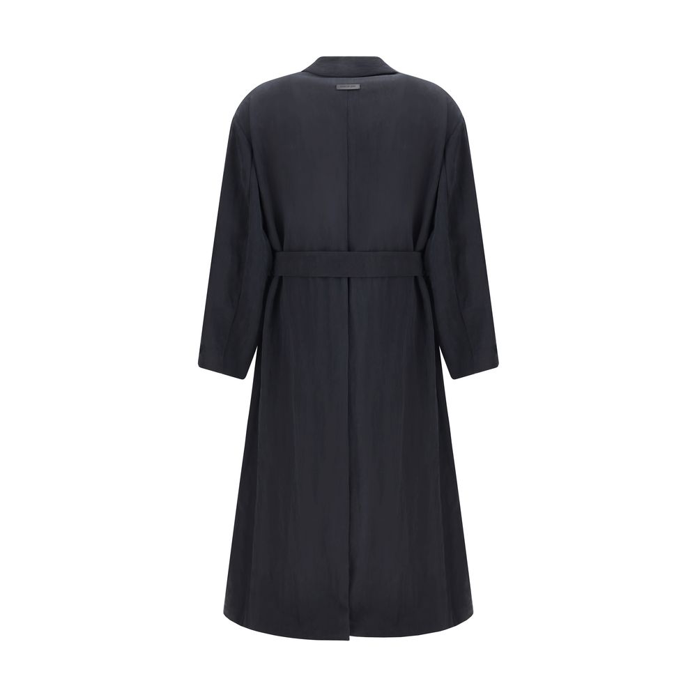 Fear Of God Black Lyocell Coat - Image 2