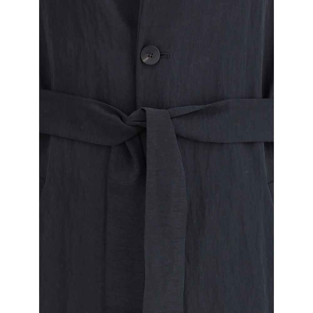 Fear Of God Black Lyocell Coat - Image 3