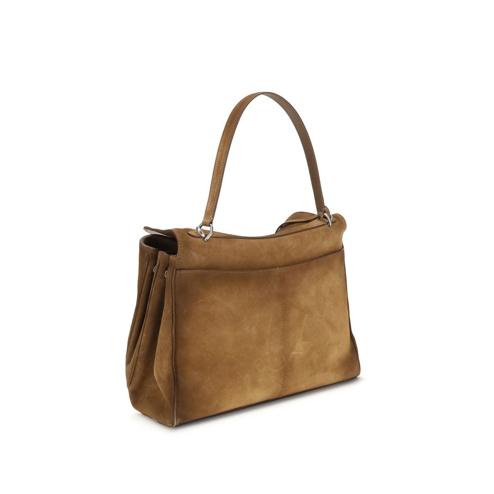 Balenciaga Brown Calf Leather Bos Taurus Shoulder Bag - Image 3