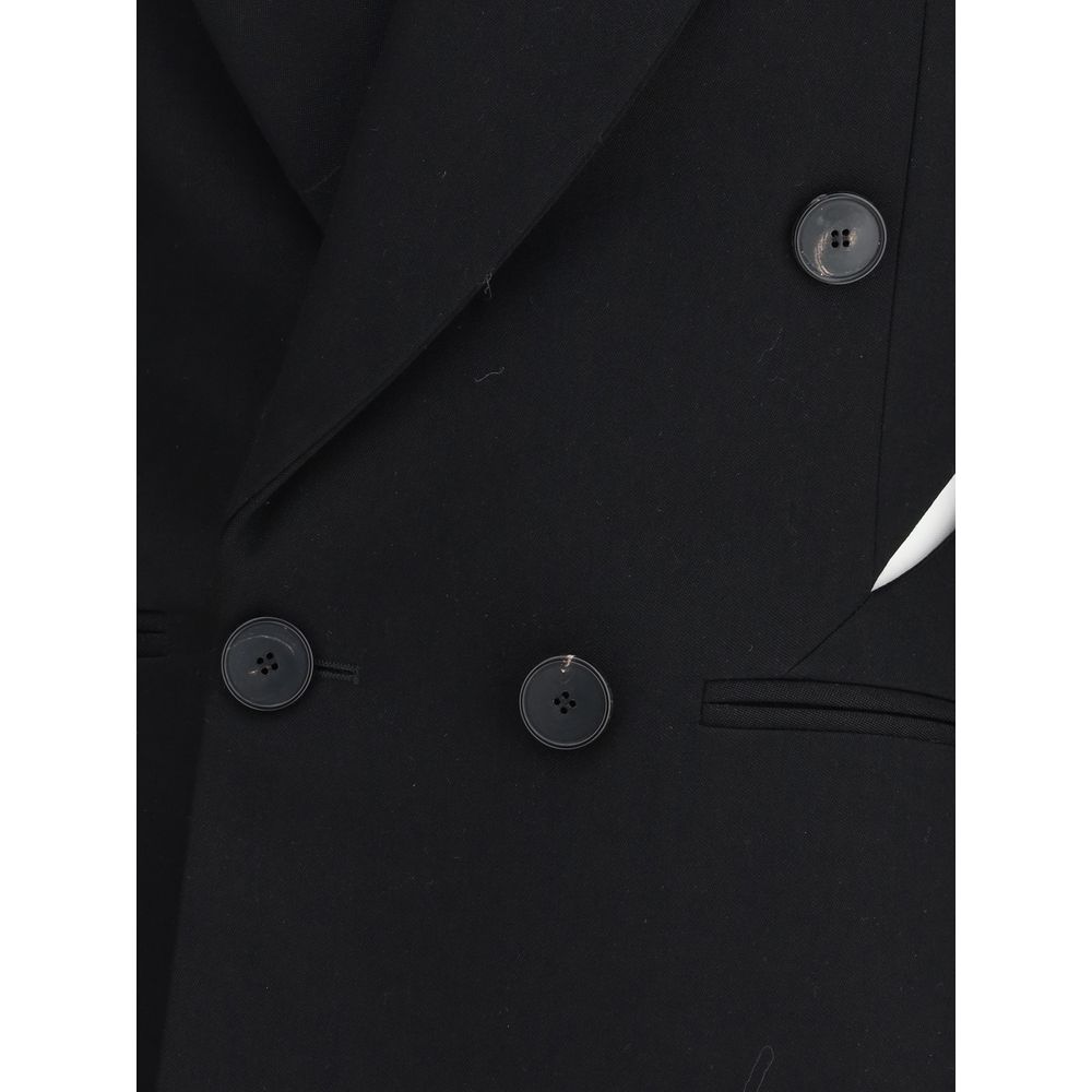 Givenchy Black Wool Coat - Image 3