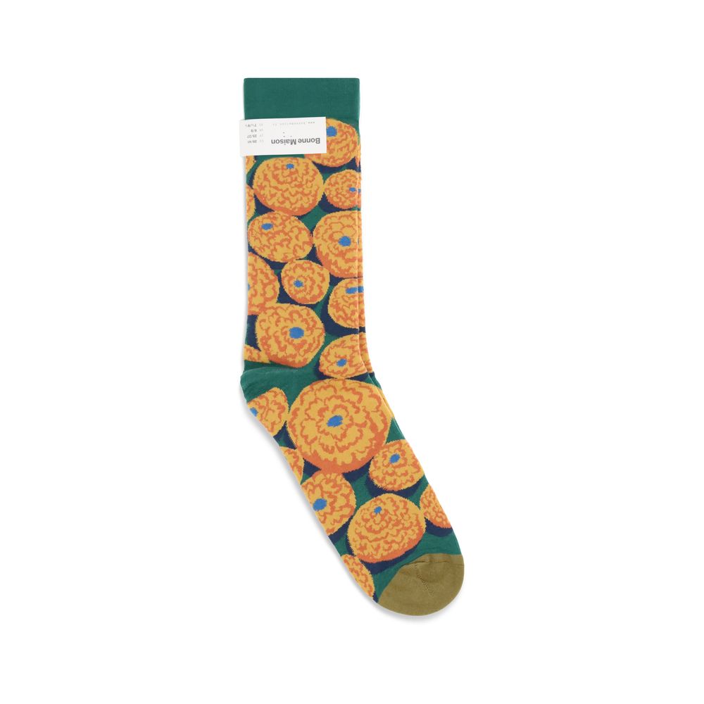 Bonne Maison Multicolor Cotton Socks - Image 2