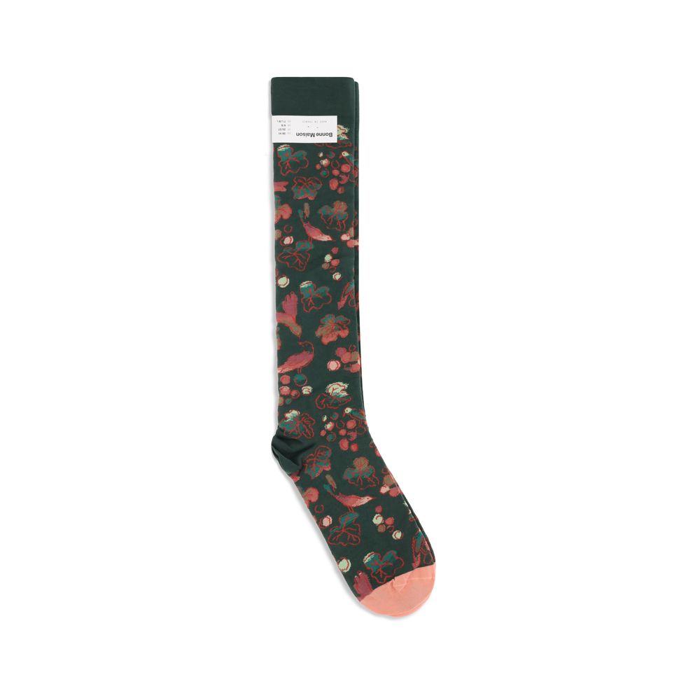 Bonne Maison Multicolor Cotton Socks - Image 2