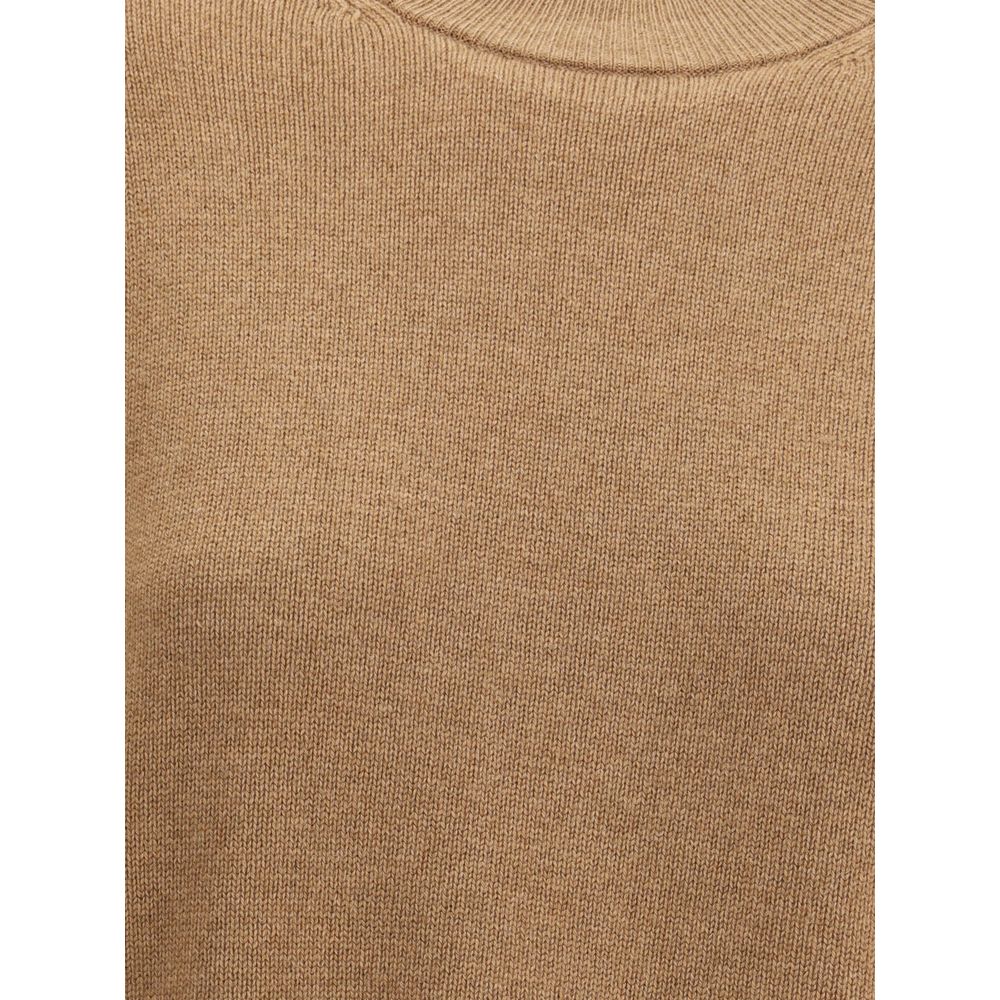 Max Mara Brown Wool Sweatshirt - Image 3