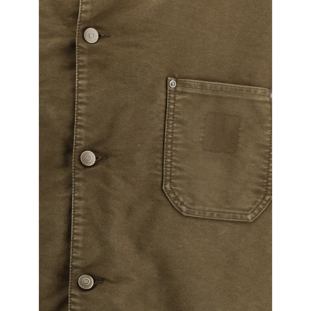 Margiela Bicolor Cotton Denim Jacket - Image 3