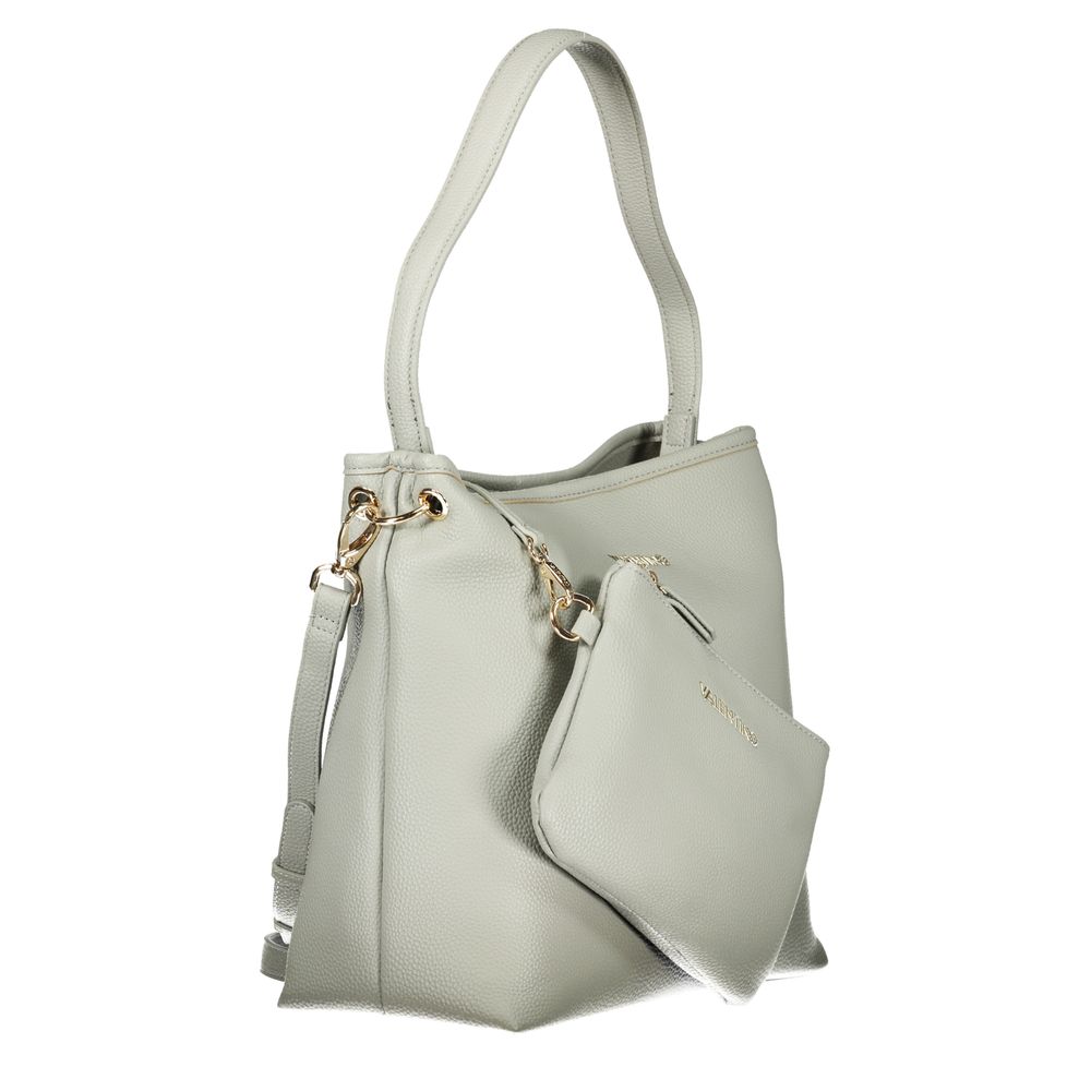 Mario Valentino Grigio Polyurethane Women Shoulder Bag - Image 3