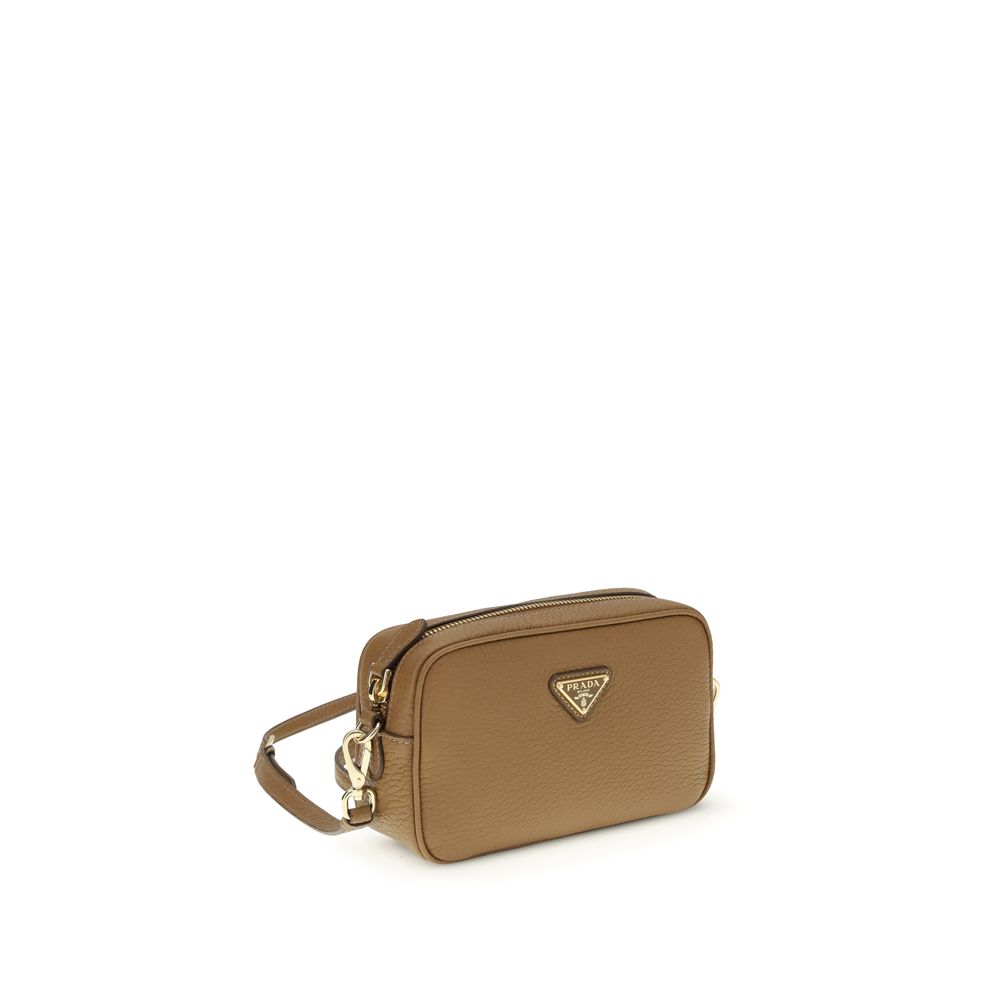Prada Beige Calf Leather Bos Taurus Shoulder Bag - Image 2