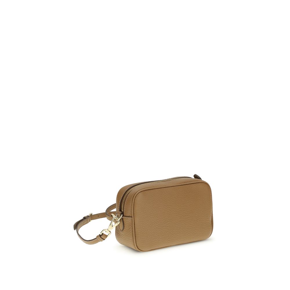 Prada Beige Calf Leather Bos Taurus Shoulder Bag - Image 3