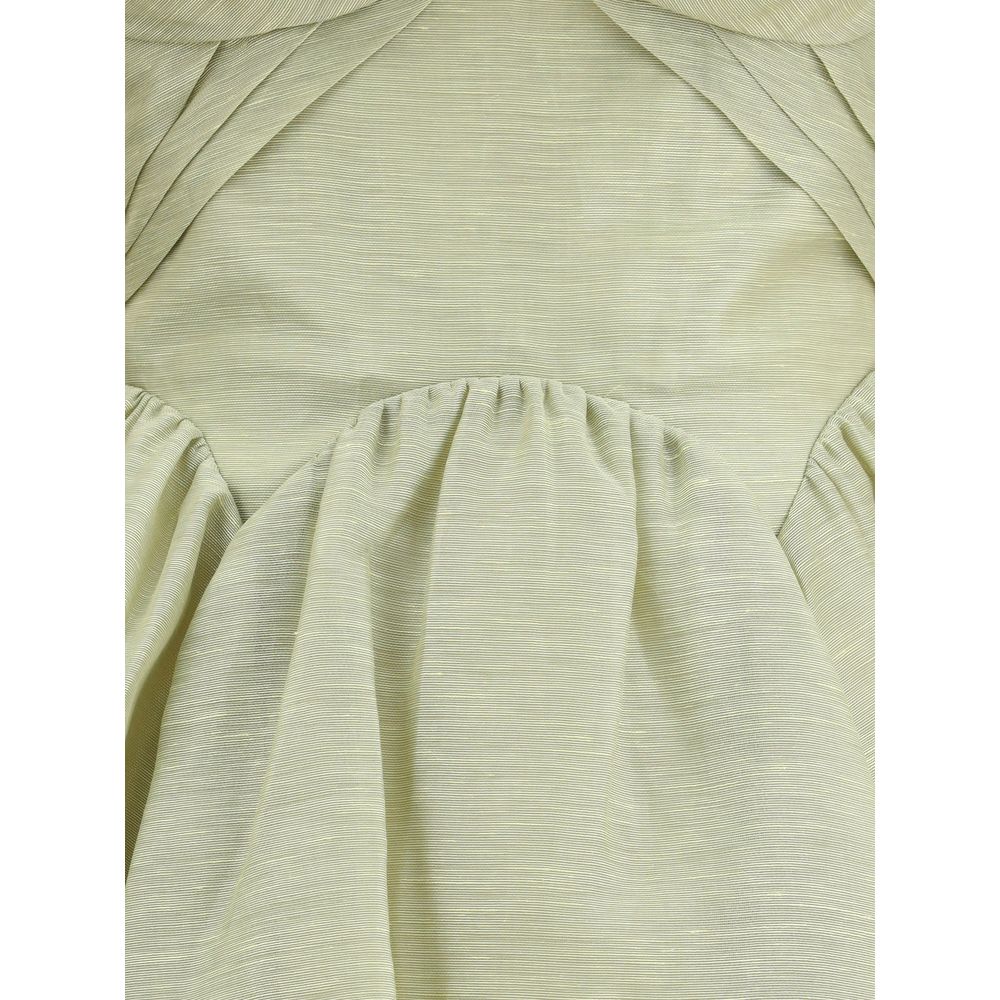 Zimmermann Bicolor Linen Casual Dress - Image 3