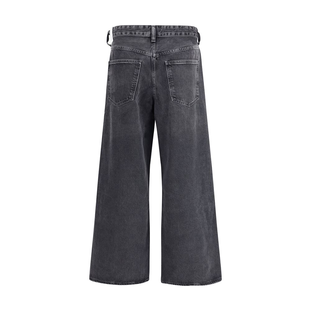 Agolde Gray Cotton Jeans Denim - Image 2