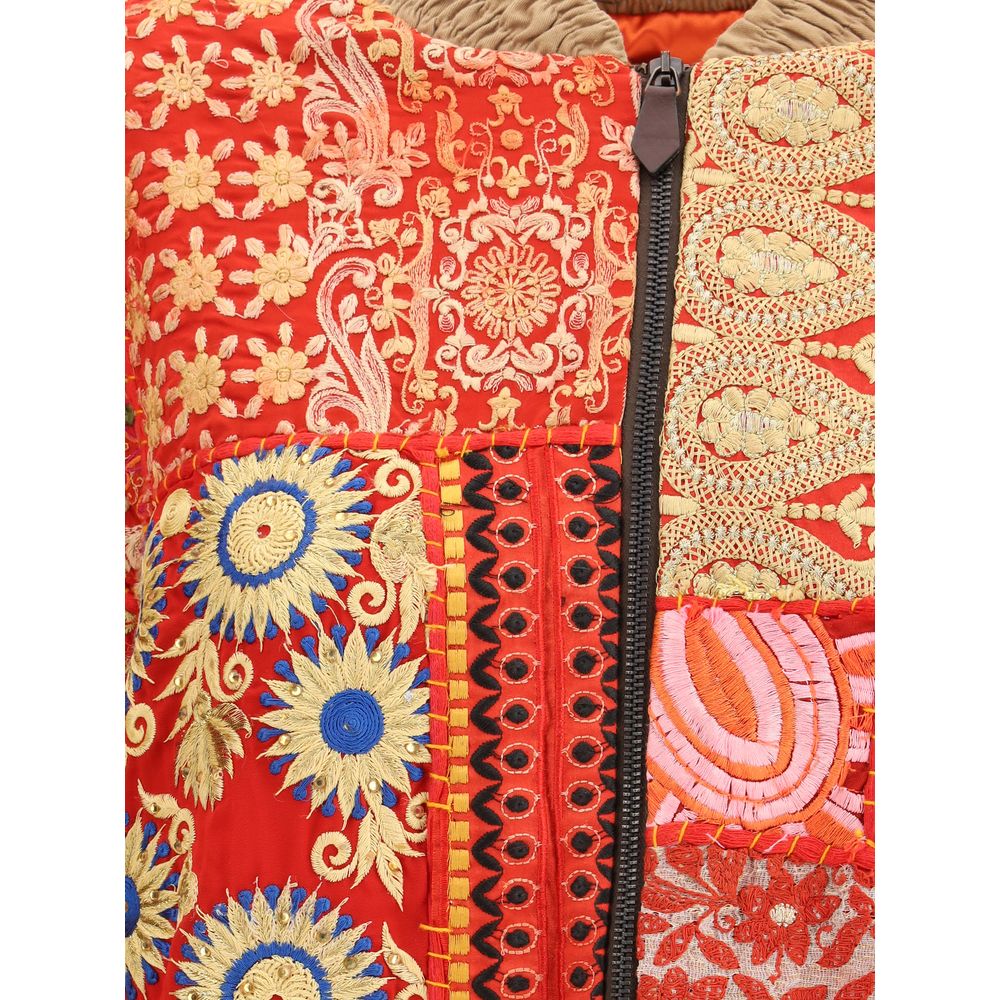 Ella Multicolor Cotton Bomber - Image 3