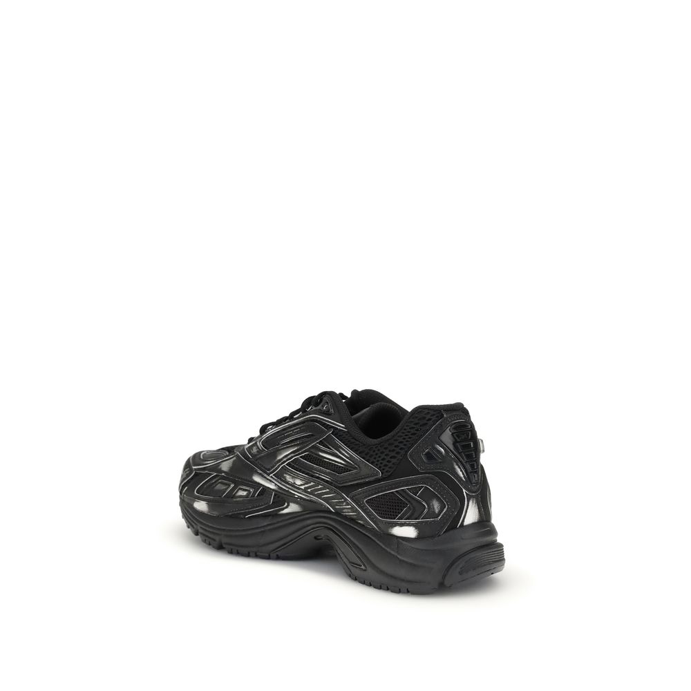 Reebok Black Polyethylene Athletic Sneakers - Image 3