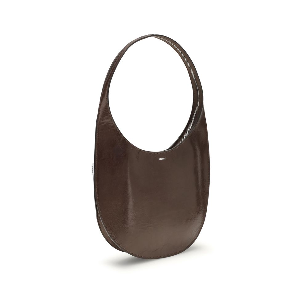 Coperni Brown Calf Leather Bos Taurus Shoulder Bag - Image 2