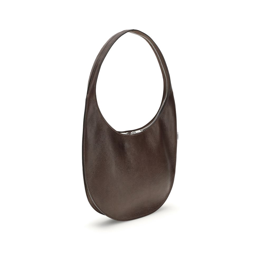 Coperni Brown Calf Leather Bos Taurus Shoulder Bag - Image 3
