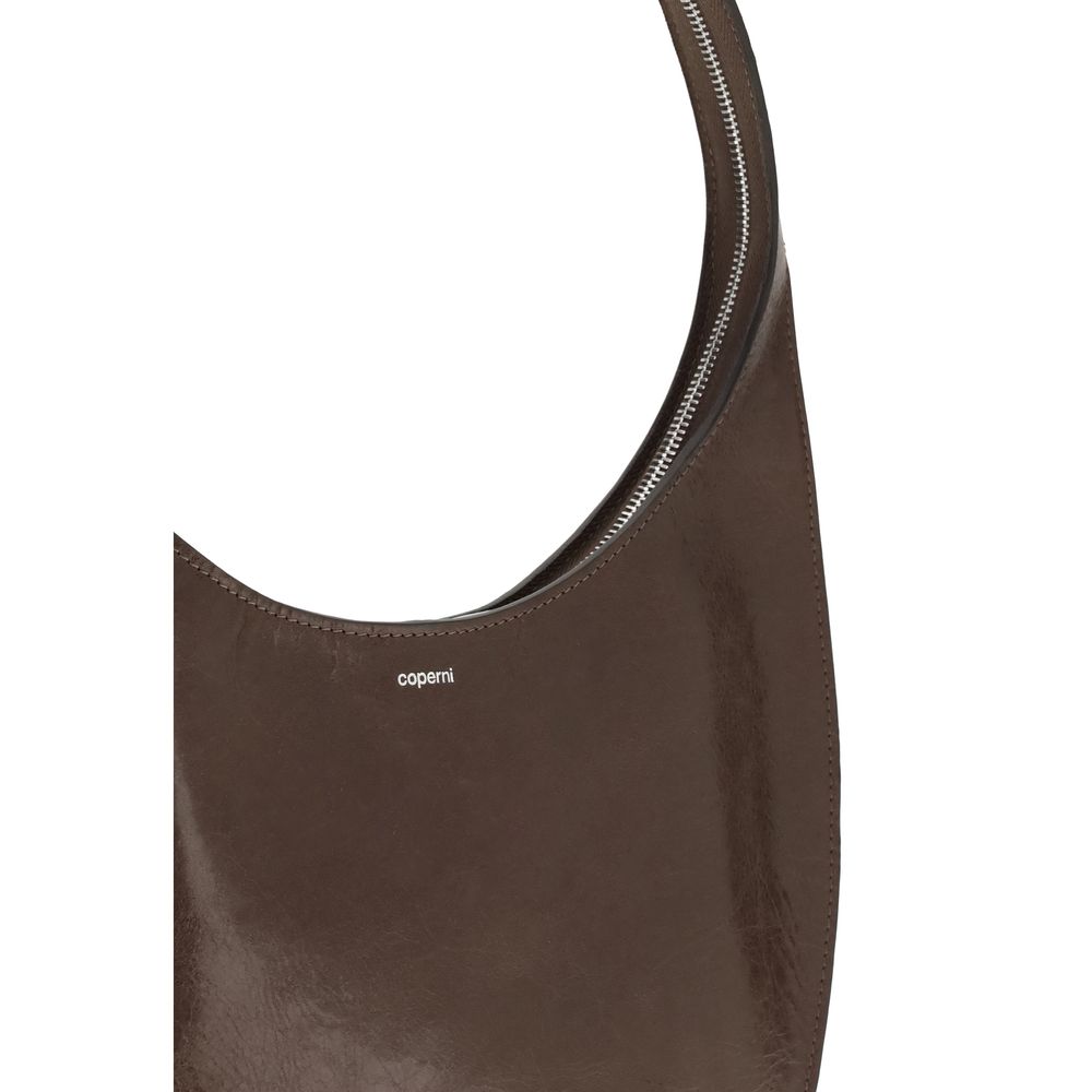 Coperni Brown Calf Leather Bos Taurus Shoulder Bag - Image 4