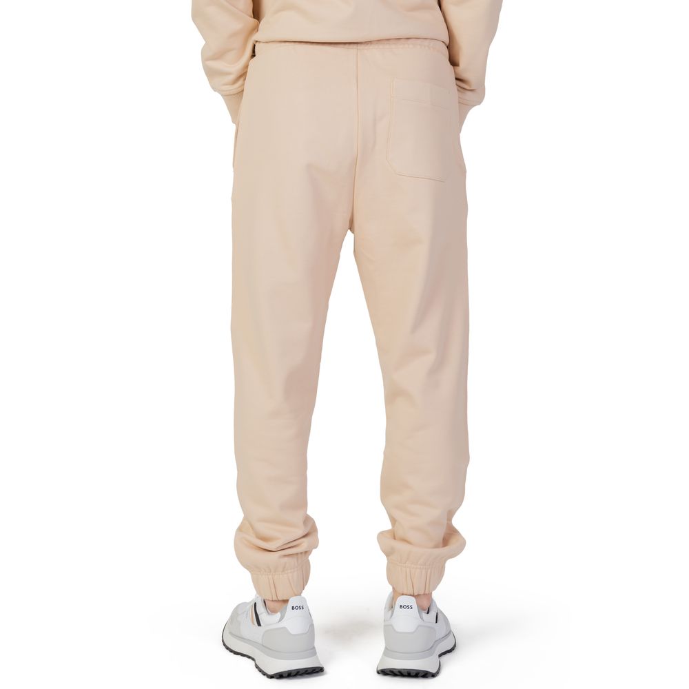 Hugo Boss Beige Cotton Joggers (Workout Pants) - Image 2