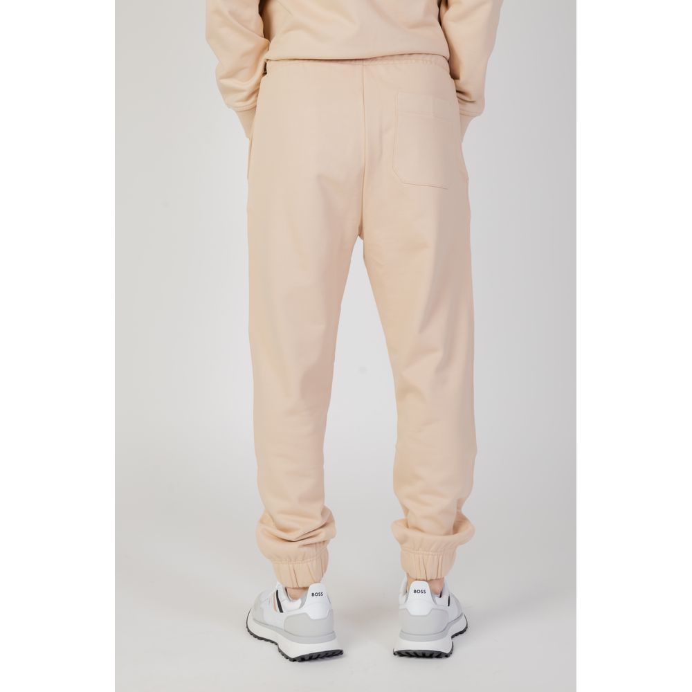 Hugo Boss Beige Cotton Joggers (Workout Pants) - Image 3
