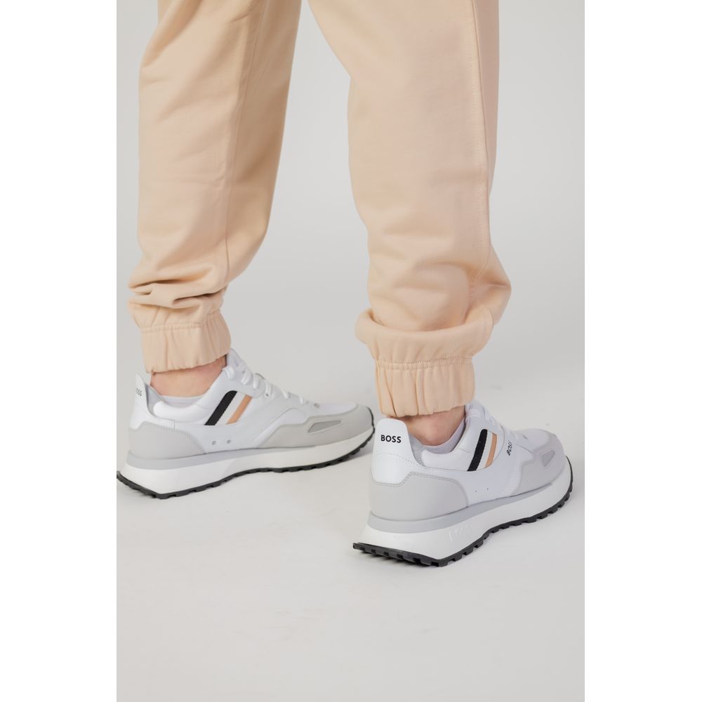 Hugo Boss Beige Cotton Joggers (Workout Pants) - Image 4