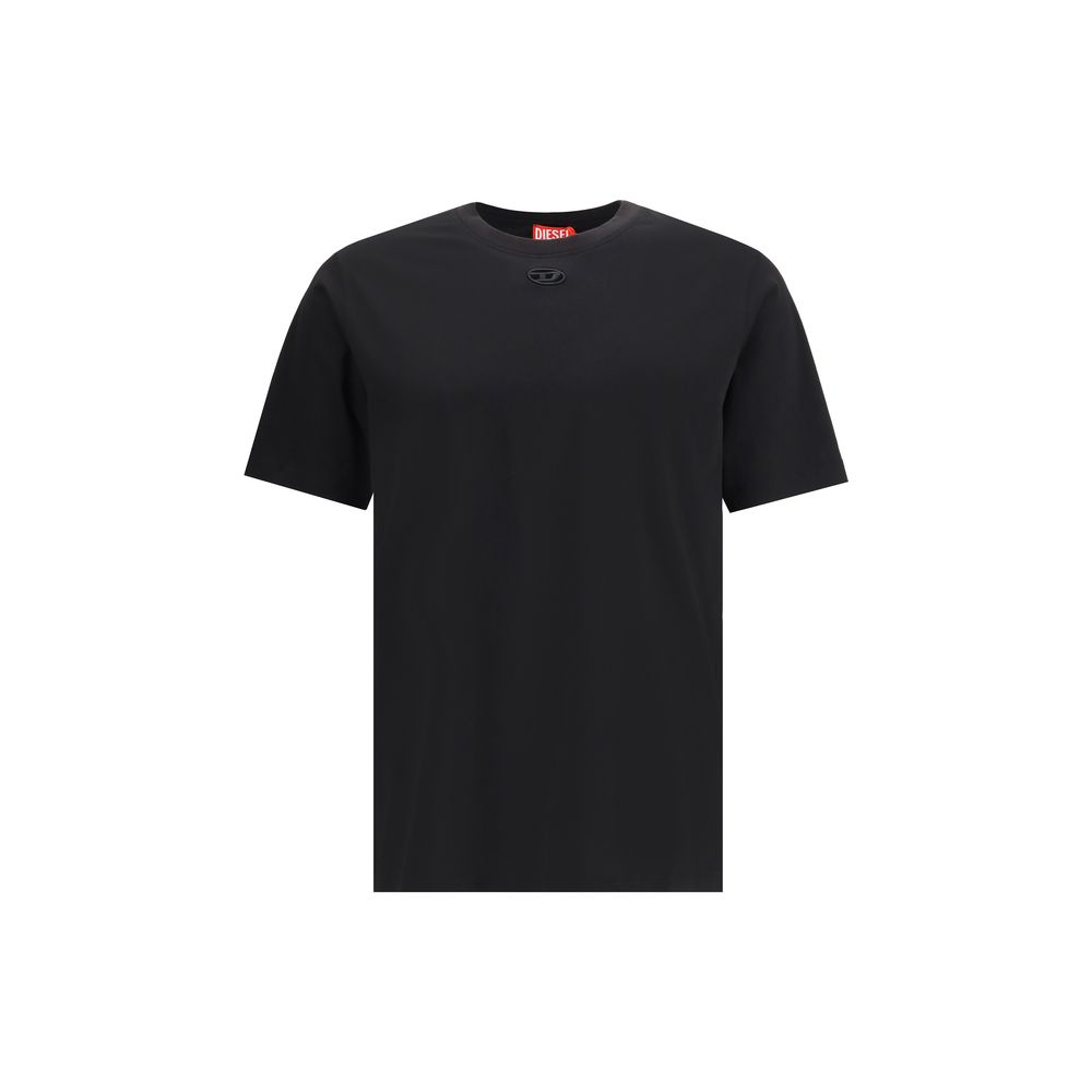 Diesel Black Cotton T-Shirt