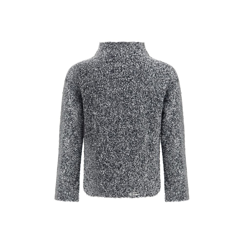 Diesel Gray Wool Sweater - Image 2