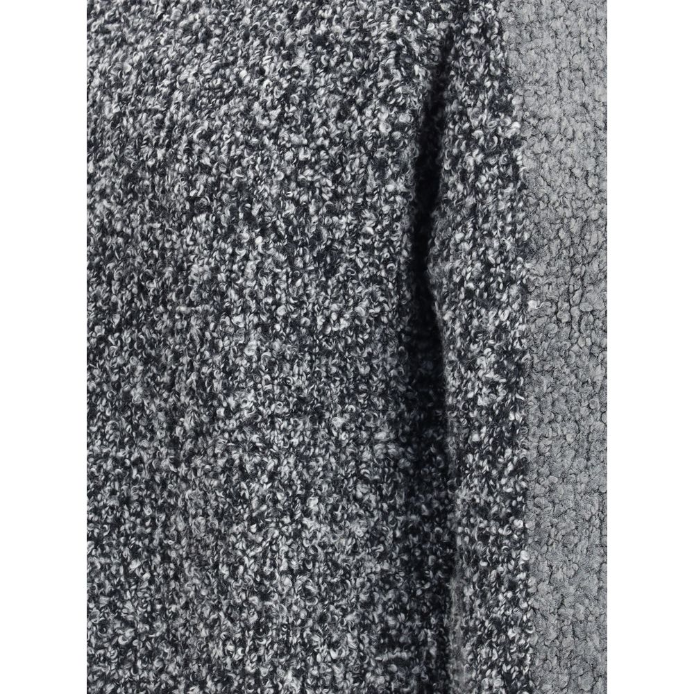 Diesel Gray Wool Sweater - Image 3
