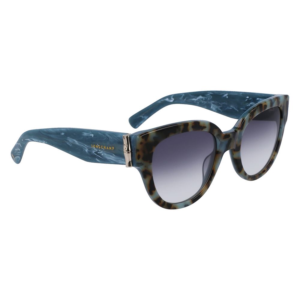 Longchamp Blue Acetate Sunglasses - Image 3