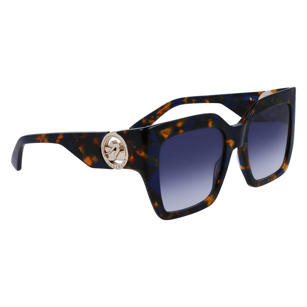 Longchamp Blue Acetate Sunglasses - Image 3