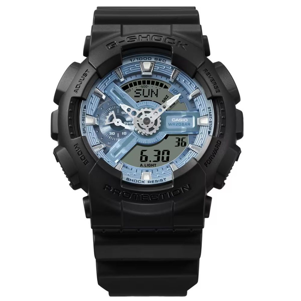 Casio Black Resin Sport Watch - Image 2