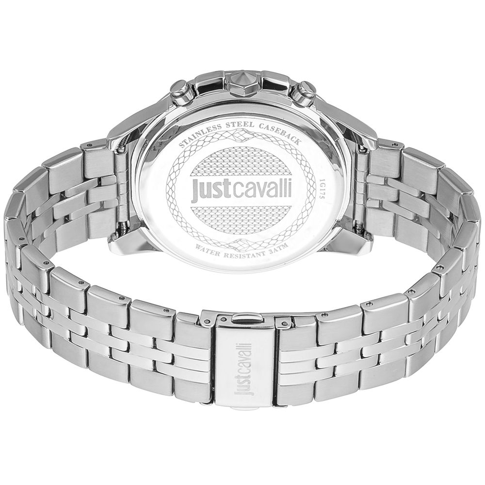 Just Cavalli Gray Stainless Steel Dress Watch - Image 2