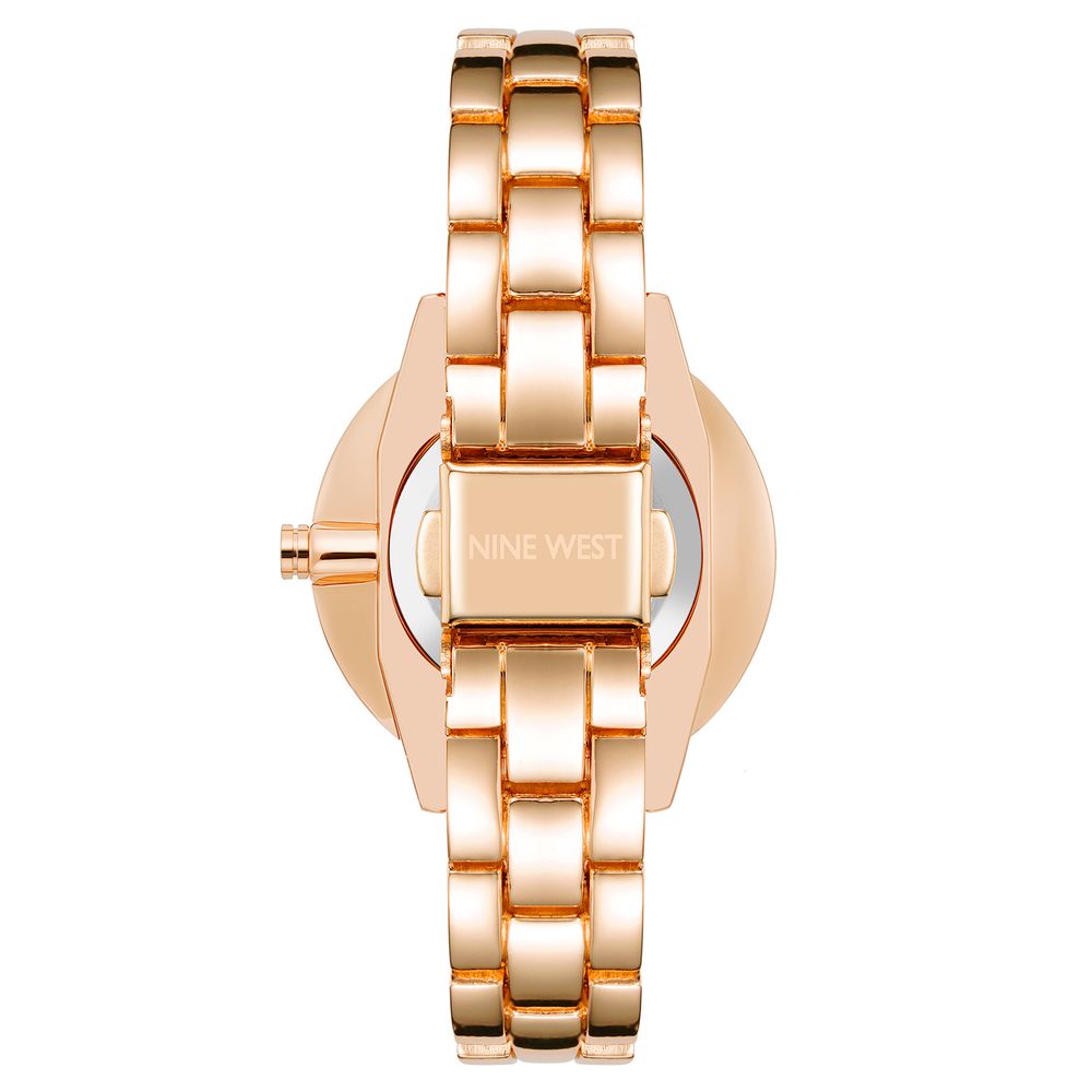Nine West Multicolor Metal Dress Watch - Image 2