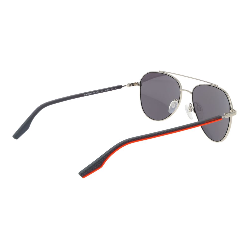 Converse Silver Rubber Sunglasses - Image 3