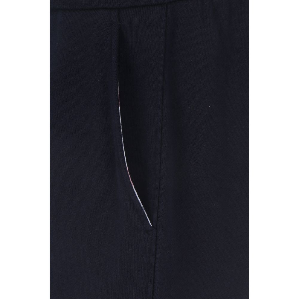 Thom Browne Blue Cotton Joggers (Workout Pants) - Image 3