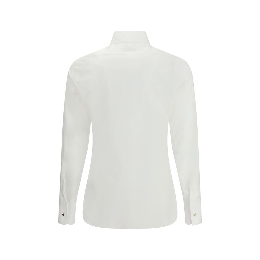 Tom Ford White Cotton Dress Shirt - Image 2