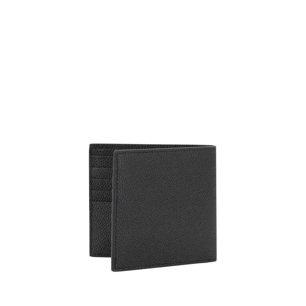 Thom Browne Black Calf Leather Bos Taurus Wallet - Image 2