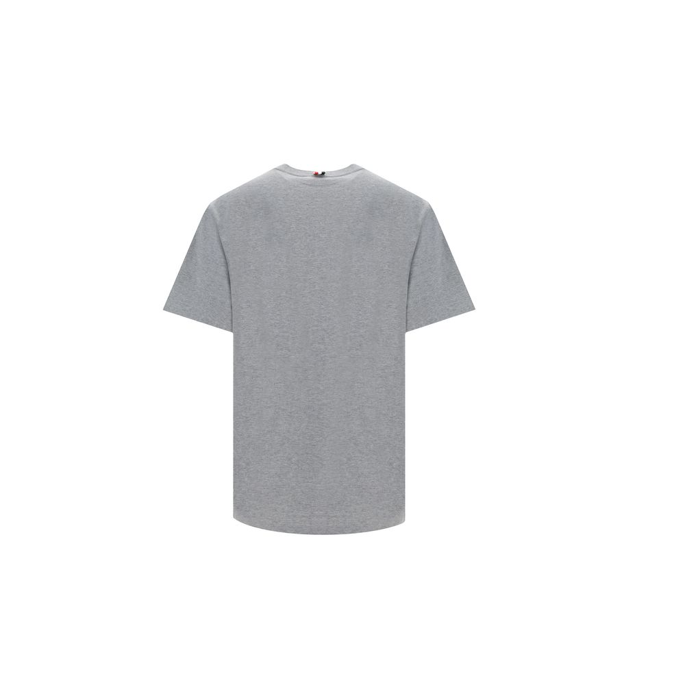Thom Browne Gray Cotton T-Shirt - Image 2