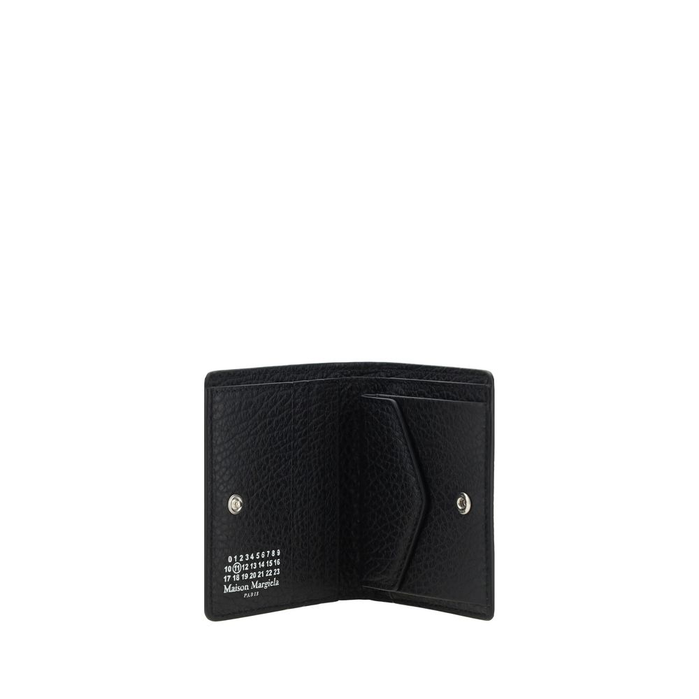 Margiela Black Calf Leather Bos Taurus Wallet - Image 3